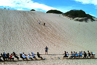 photo of outdoor group personal training, boot Camp with personal trainer at Real Results Fitness Training Oatley Sydney