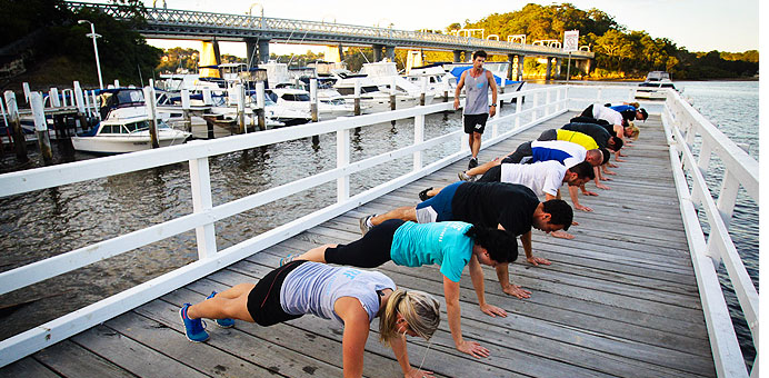 Group personal training Oatley Sydney with personal trainers at Real Results Fitness for Mortdale, Penshurst, Hurstville Grove, Peakhurst, Lugarno, Blakehurst