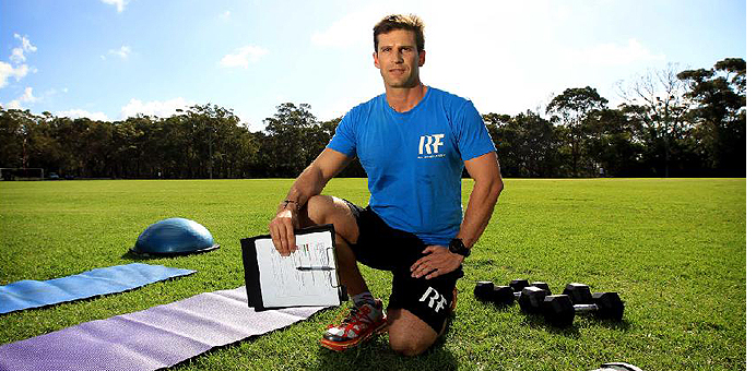 Personal trainer Sean Connell of Real Results Fitness Training Oatley Sydney